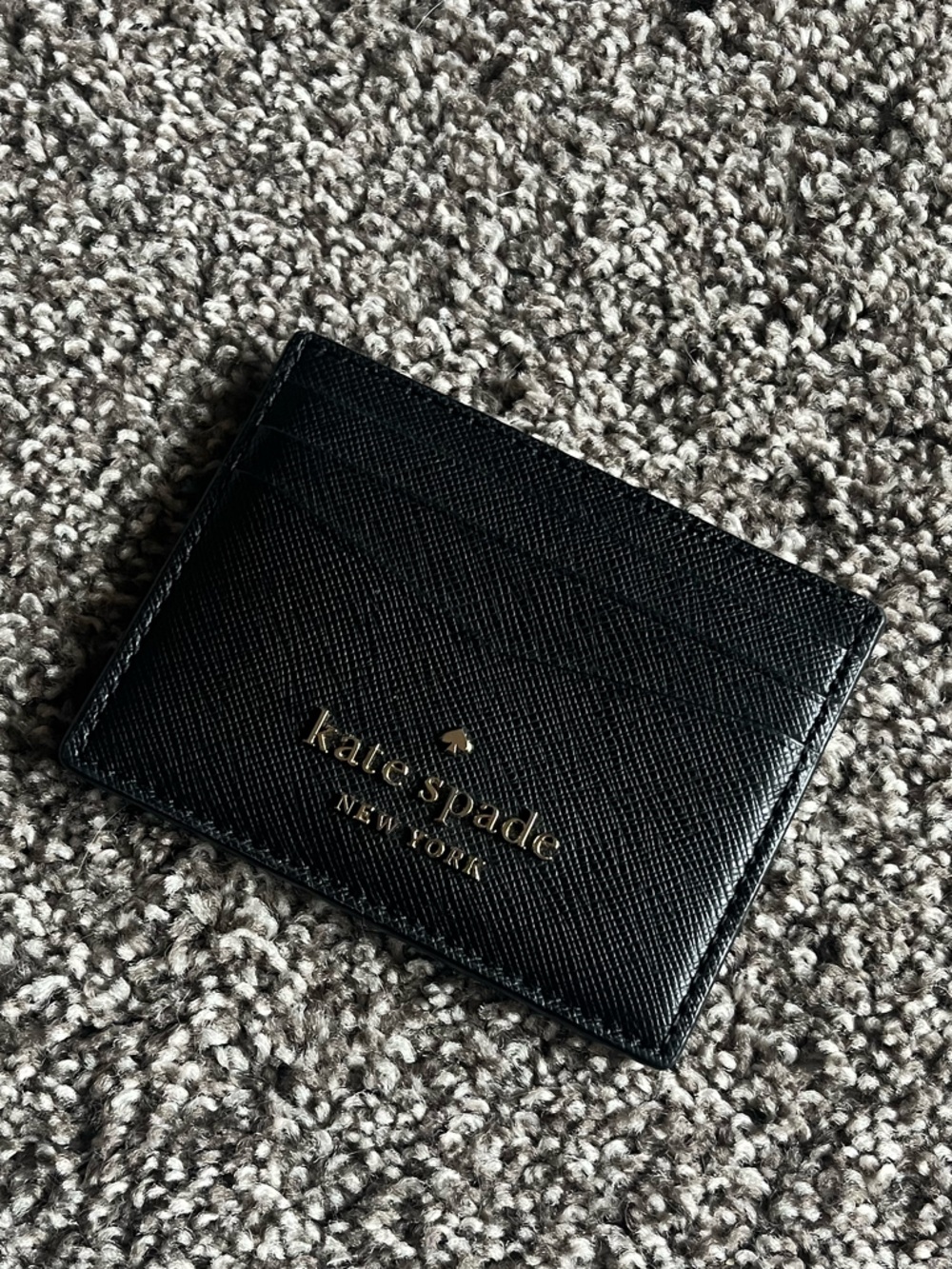 Kate Spade Black Slim Cardholder